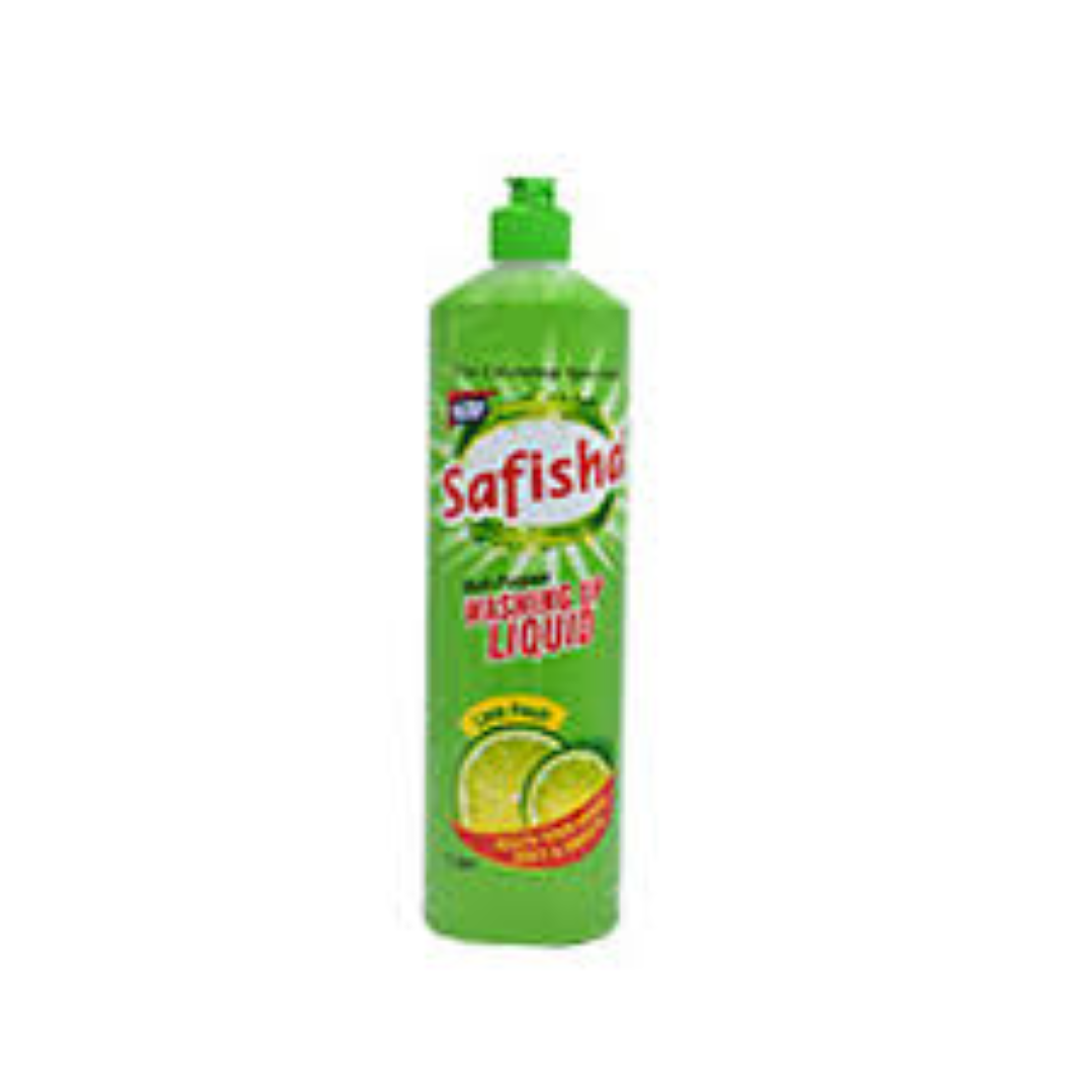 SAFISHA WASHUP LIQUID LIME 1LT